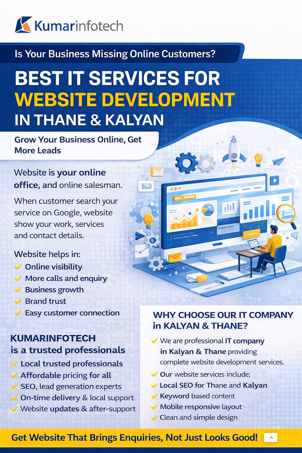 Best IT Services for Website Development in Thane and Kalya